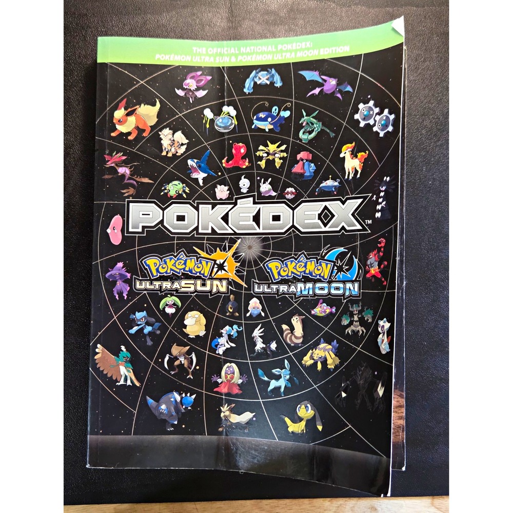 Pokemon Ultra Sun Ultra Moon Official National Pokedex 2017 Guide Book 720 Pages